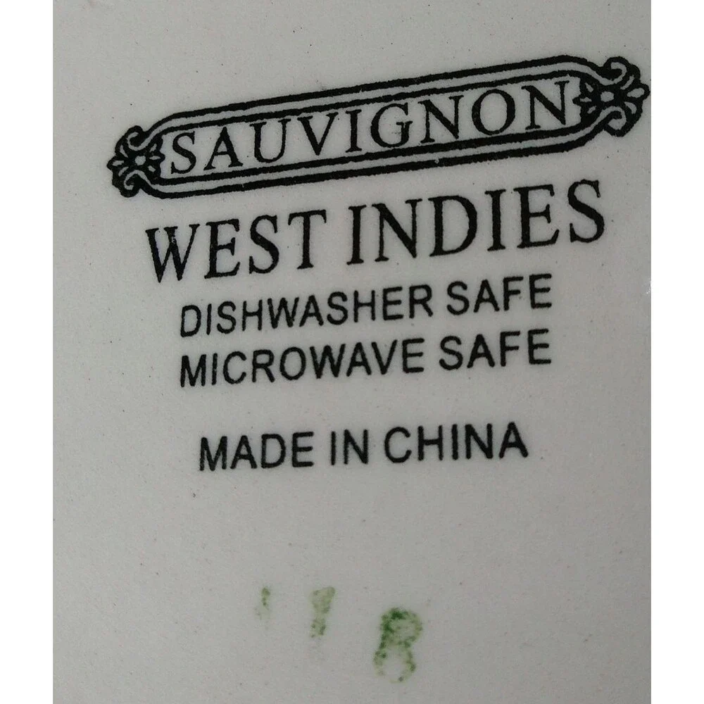 SAUVIGNON WEST INDIES DINNER PLATE & BOWL SET FOR 4